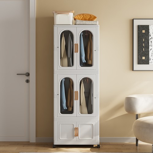 Tier folding wardrobe - folding,