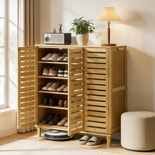 Tiers bamboo shoe - 5, cabinet