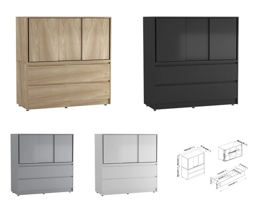 Drawer wide wardrobe 3 - 4,