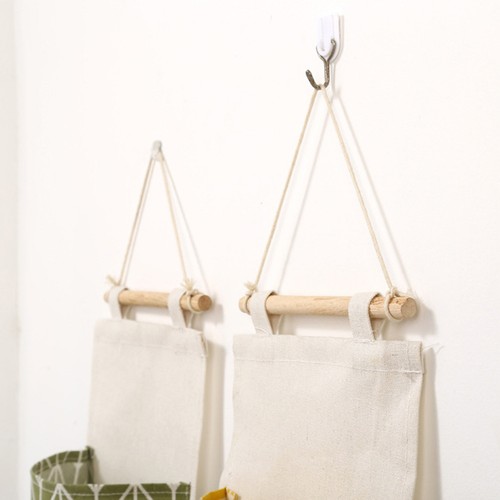 Pockets cotton linen hanging - 3,