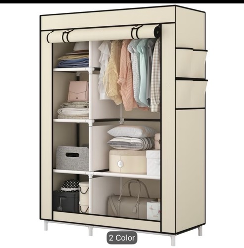 Portable wardrobe with - wardrobe,