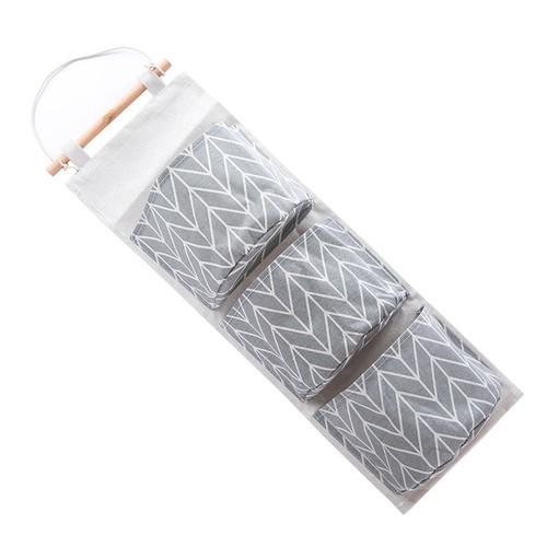 Pockets cotton linen - cotton, hanging